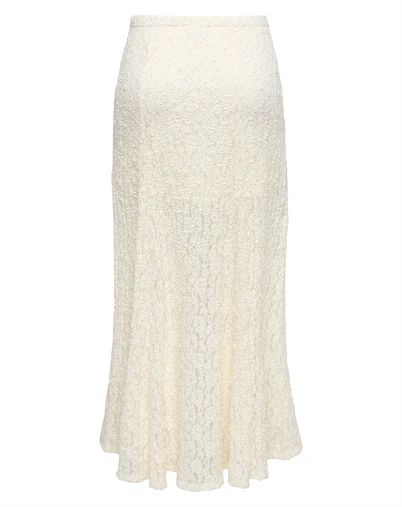 JDY - JDYGallas Long Lace Nederdel - Pristine